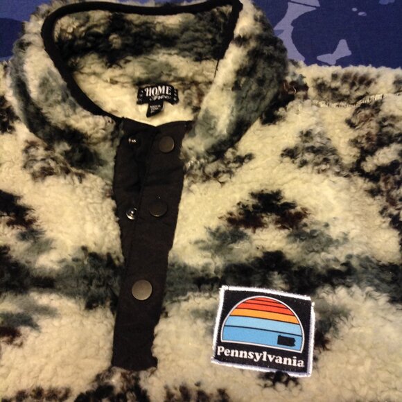 Fab! Home Free Aztec Print Sherpa Cozy Fleece 2XL - Pennsylvania - Picture 8 of 8